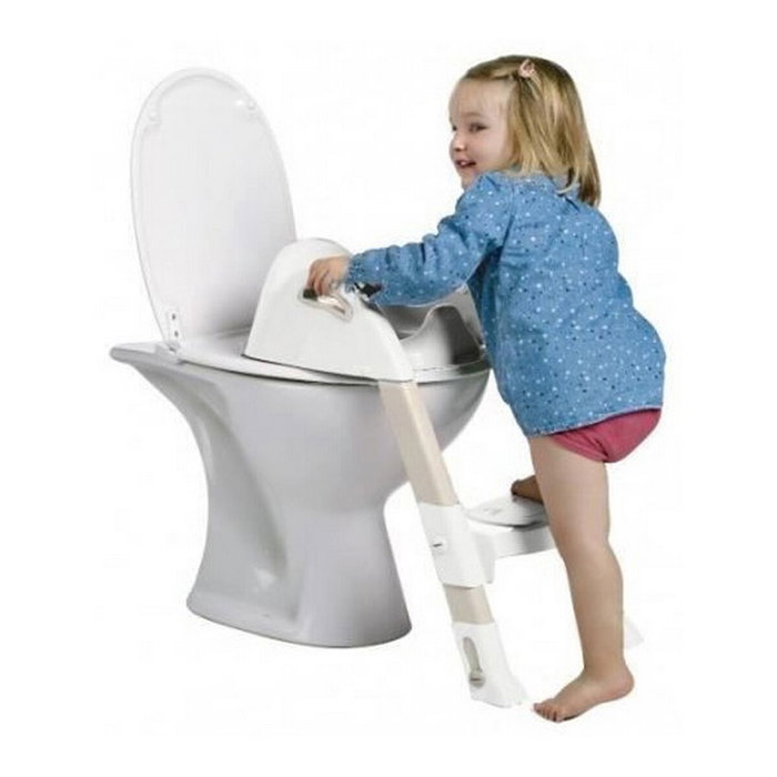 Thermobaby Réducteur de WC Kiddyloo Marron glacé
