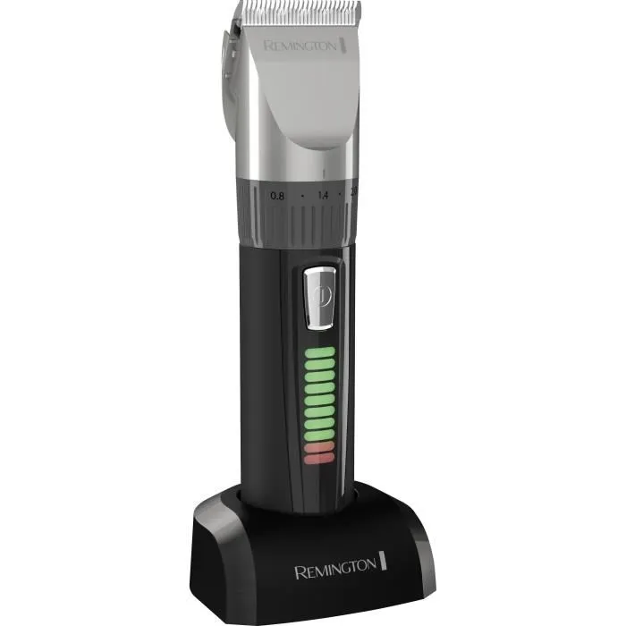 Remington Tondeuse à Cheveux Homme HC5810 avec Lames Advanced Ceramic, 10 Guides de Coupe, Utilisation Avec/Sans Fil, Moteur Pro 10 ans