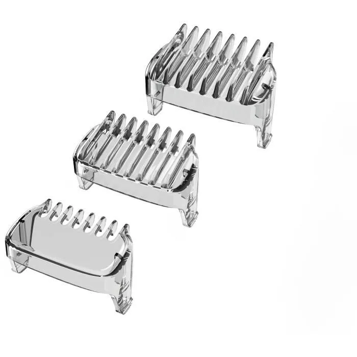 Remington Tondeuse à barbe et corps BHT250 - Lames acier inoxydable, 3 guides de coupe (2, 4, 6 mm), étanche, autonomie 60 min