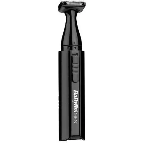 Babyliss Tondeuse à Cheveux et Barbe sans Fil E978E Carbon Titanium - 26 Hauteurs de Coupe (0.5-25 mm) Autonomie 60 min - Lames Amovibles