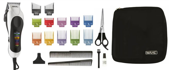 Wahl Color Pro Plus Tondeuse à cheveux avec guides colorés