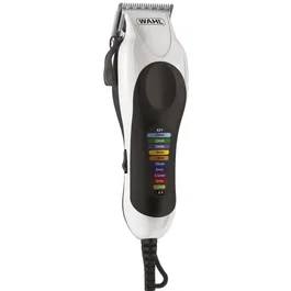 Wahl Tondeuse Cheveux Filaire Color Pro Plus - Moteur PowerDrive - Lames Précision - 10 Peignes Guidage Couleur 1-25mm