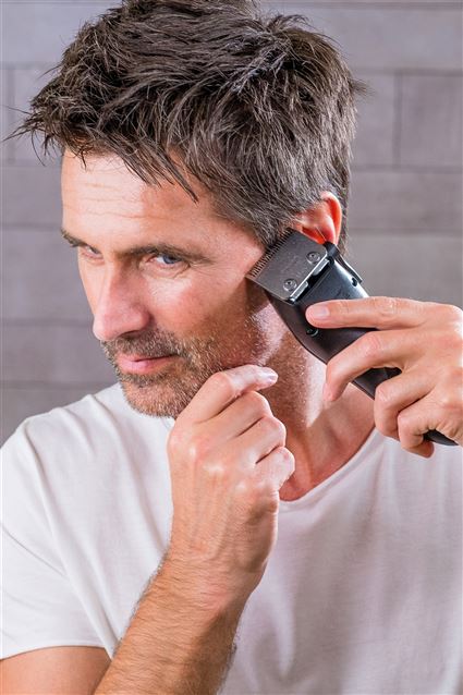 Wahl 79600-3116 Tondeuse Barbe et Cheveux avec Batterie Lithium-Ion - 90 Min d'Autonomie - Avec/Sans Fil - Coupe de Précision 1-25 mm