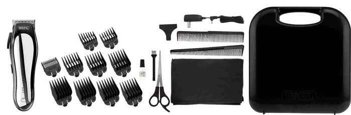 Wahl 79600-3116 Tondeuse Barbe et Cheveux avec Batterie Lithium-Ion - 90 Min d'Autonomie - Avec/Sans Fil - Coupe de Précision 1-25 mm