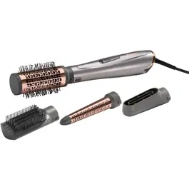BaByliss Brosse Soufflante Air Style 1000 AS136E 1000W - 4 Embouts - Volume, Lissage, Boucles - Technologie Ionique