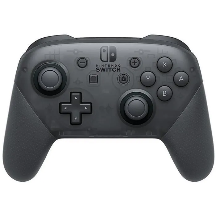 Nintendo Manette Switch Pro avec commandes par mouvements, vibrations HD et fonctionnalité amiibo intégrée - Compatible Nintendo Switch