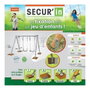 Aleo By Trigano Kit d'ancrage pour portique Secur'in Gris