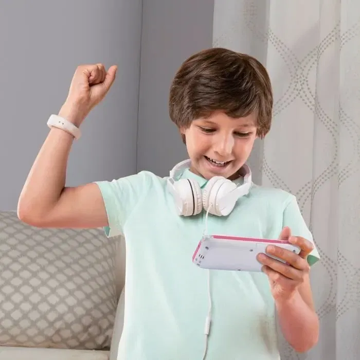 VTECH - KidiCom Advance 3.0 - Smartphone pour Enfant 6-12 ans - Langue Française - Version Blanche - Batterie Rechargeable USB - Fonctions Éducatives et Ludiques