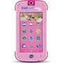 VTech KidiCom MAX 3.0 - Téléphone portable éducatif pour enfants, version française, couleur rose, ultra résistant et high-tech
