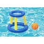 Bestway 52418 - Panier de basket flottant pour piscine gonflable, ballon et 3 anneaux inclus - Diamètre 61 cm