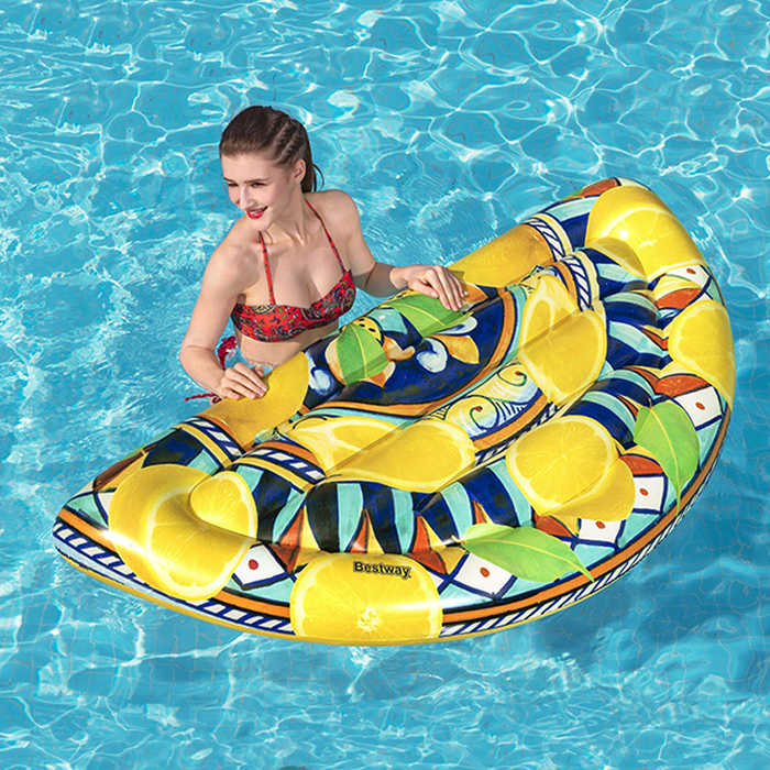 Bestway 43364 Matelas Gonflable Sicilia 171x89 cm pour Plage et Piscine Bestway 43364 Matelas Gonflable Sicilia 171x89 cm pour Plage et Piscine