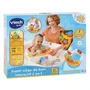 VTech Baby Super Siège de Bain Interactif 2 en 1 - Jouet de bain avec boutons lumineux et projection d'eau - Pour bébé mixte dès 6 mois