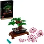 Lego Kit de Construction Bonsai 10281 - Collection Botanique - Fleurs Décoratives et Arbre pour Adultes - Décoration Intérieure