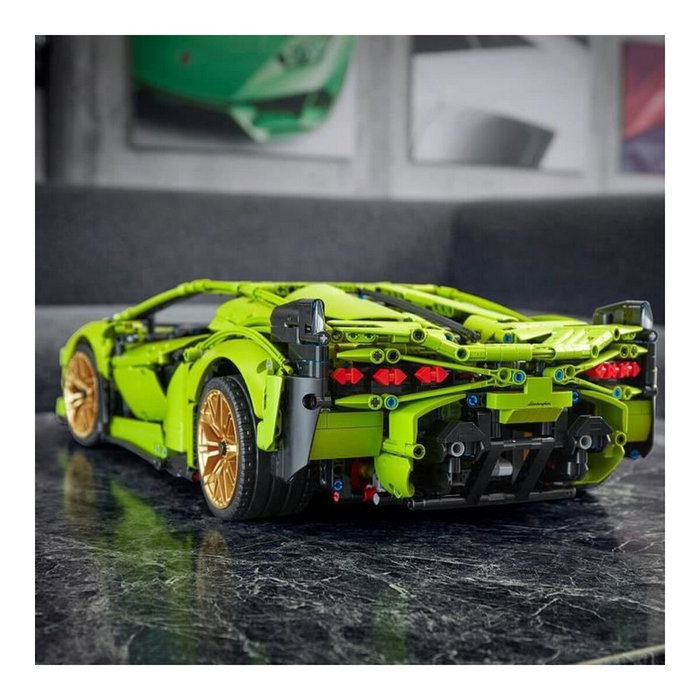 Lego Technic Lamborghini Sián FKP 37 Vert Lime et Doré
