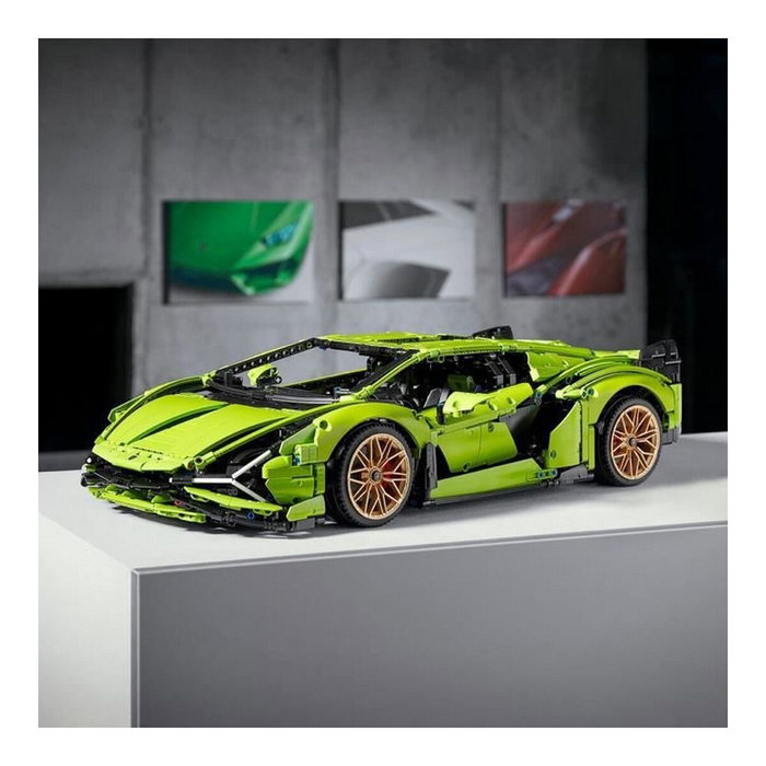 Lego Technic Lamborghini Sián FKP 37 Vert Lime et Doré
