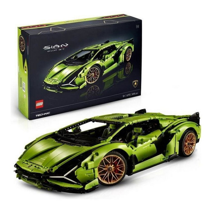 Lego Technic Lamborghini Sián FKP 37 Vert Lime et Doré