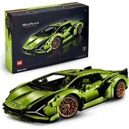 Lego Technic Lamborghini Sián FKP 37 Vert Lime et Doré