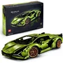 LEGO Technic 42115 Lamborghini Sián FKP 37 Voiture de Construction en Vert Lime avec Jantes Dorées