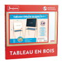 Jeujura Tableau Double Face Créatif en Bois