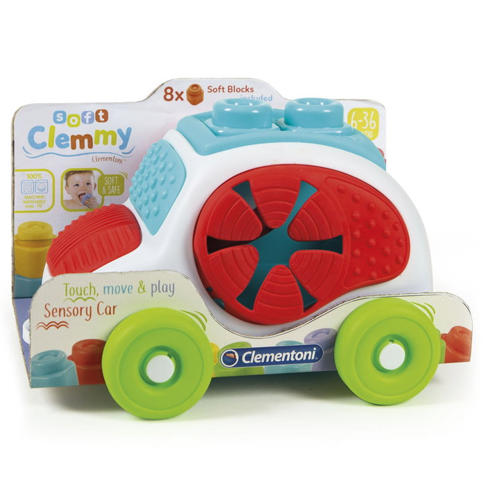 Clementoni Clemmy Voiture sensorielle multicouleur