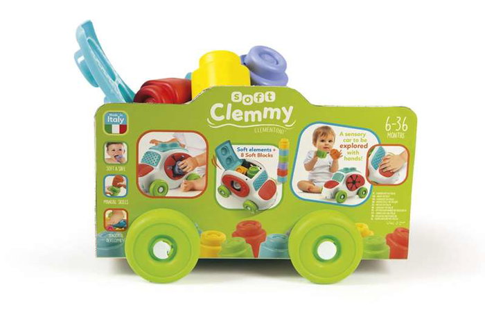 Clementoni Clemmy Voiture sensorielle multicouleur