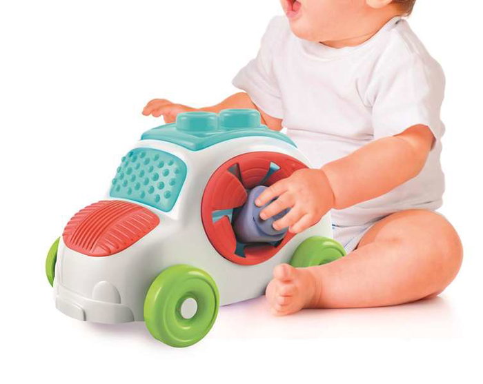 Clementoni Clemmy Voiture sensorielle multicouleur