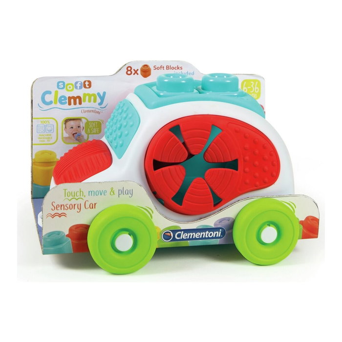 Clementoni Clemmy Voiture sensorielle multicouleur