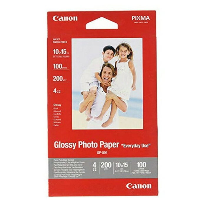 Canon GP-501 Papier photo glacé 10x15cm 100 feuilles