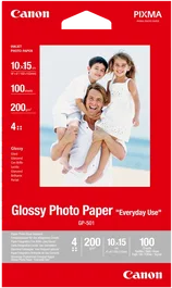 Canon Papier photo brillant "Usage quotidien" 10x15cm blanc 50 feuilles