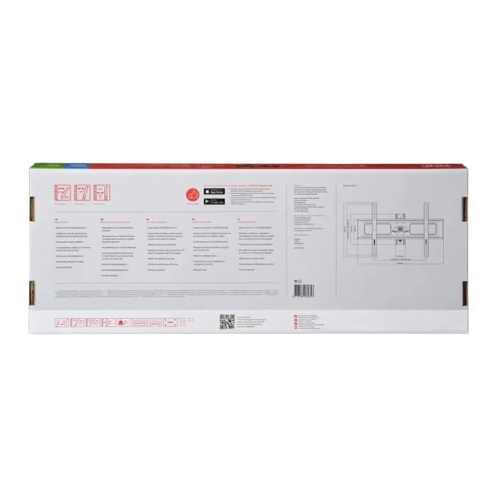 One For All WM2651 Support mural TV inclinable et orientable 180°, compatible 32 à 90 pouces (81-229 cm), charge max 50 kg, VESA 300x300, gestion câbles One For All WM2651 Support mural TV inclinable et orientable 180°, compatible 32 à 90 pouces (81-229 cm), charge max 50 kg, VESA 300x300, gestion câbles