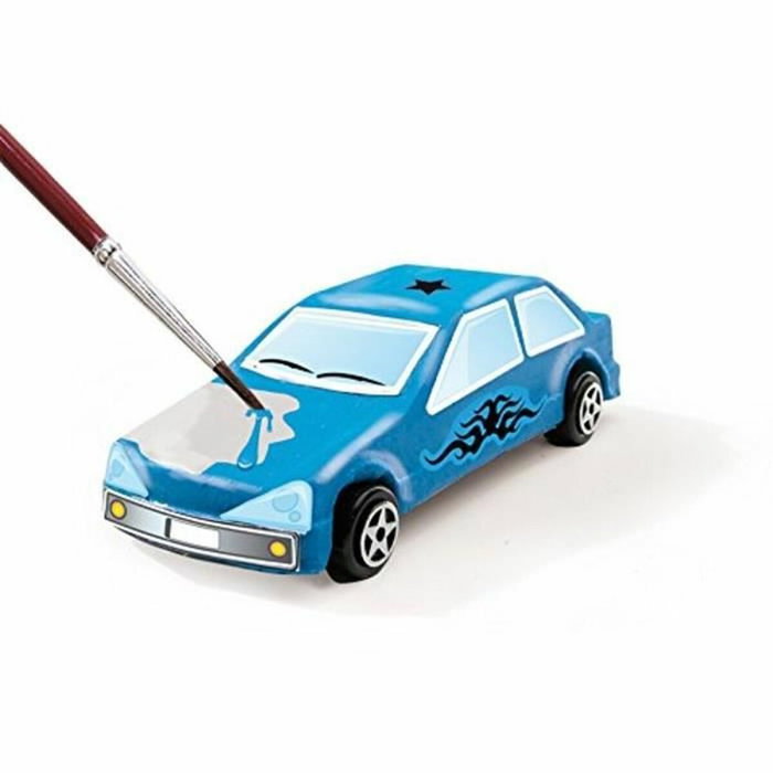 SES Creative Kit de moulage et peinture - Voitures