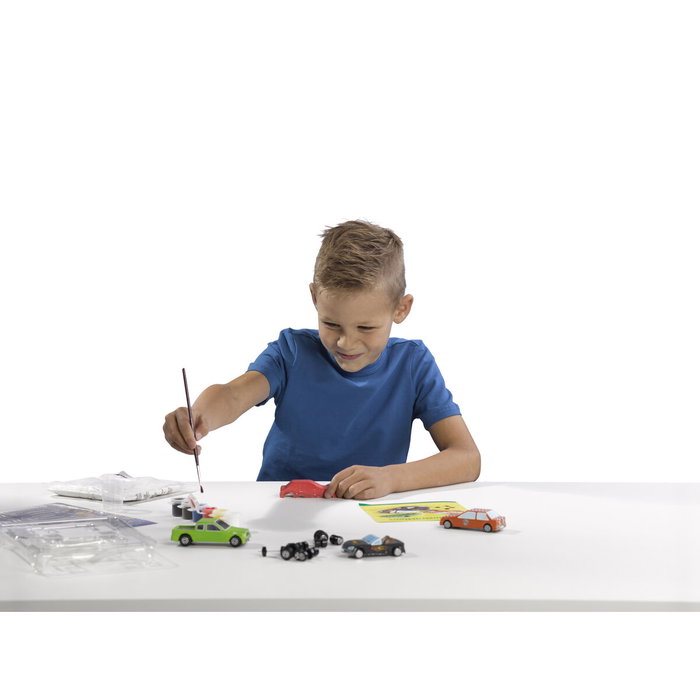 SES Creative Kit de moulage et peinture - Voitures