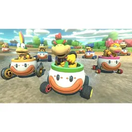 Nintendo Mario Kart 8 Deluxe - Jeu Nintendo Switch - Course avec circuits anti-gravité, armes et personnages