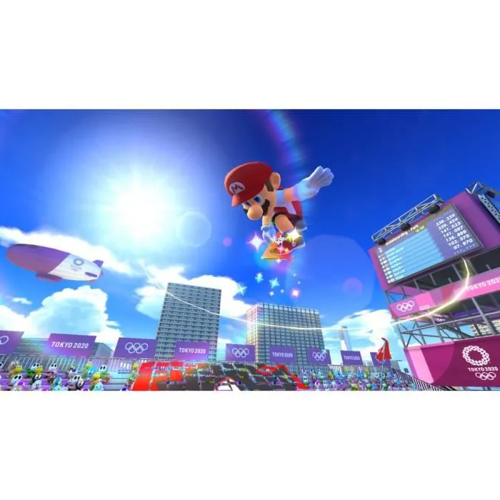 Nintendo Mario & Sonic aux Jeux Olympiques de Tokyo 2020 - Jeu Nintendo Switch avec Skateboard, Karaté, Surf et Escalade - Incarnez Mario, Sonic, Yoshi