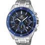 Casio Edifice EFR-552D-1A2VUEF Montre Homme Quartz Acier Cadran Noir et Bleu Étanchéité 10 ATM