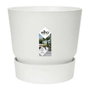 Elho Pot de fleurs Greenville 40 rond blanc