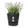 Elho Pot de fleurs Greenville Rond 40 - Vivre noir