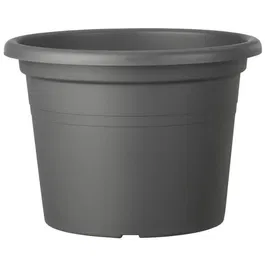 Deroma Pot de fleurs rond Day R anthracite, 50 x 34.9 cm (H), 41 L, résistant au gel et aux UV, extérieur
