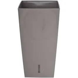 Riviera Pot de fleurs Eva 28 x 28 x H 52 cm 31 L Taupe