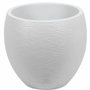 EDA Pot de fleurs Rond Egg Ø 50cm - Blanc Cérusé - 46 L