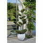 EDA Pot de fleurs Rond Egg Ø 50cm - Blanc Cérusé - 46 L