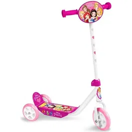 Stamp Trottinette 3 Roues Disney Princesses pour Enfants à Partir de 2 Ans - Ajustable en Hauteur avec Plateau Antidérapant et Poignées Antipincement