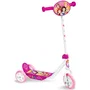 Stamp Trottinette 3 Roues Disney Princesses pour Enfants à Partir de 2 Ans - Ajustable en Hauteur avec Plateau Antidérapant et Poignées Antipincement