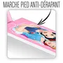 Stamp Trottinette Pliable DISNEY PRINCESSES pour Fille à partir de 4 ans - Roues 12 cm, Frein Arrière, Hauteur Ajustable, Plateau Antidérapant, Roulements ABEC 5