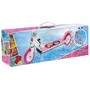 Stamp Trottinette Pliable DISNEY PRINCESSES pour Fille à partir de 4 ans - Roues 12 cm, Frein Arrière, Hauteur Ajustable, Plateau Antidérapant, Roulements ABEC 5