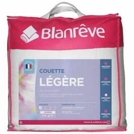 Blanreve Couette Légère Microfibre - 220 x 240 cm - Blanc