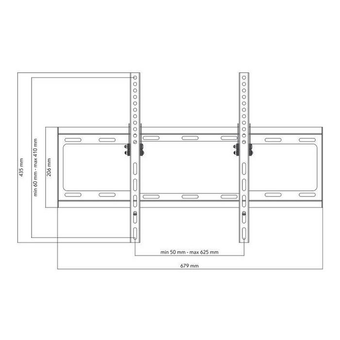 One For All WM2621 - Support mural inclinable pour TV 32-90 pouces - Noir