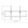One For All WM2621 - Support mural inclinable pour TV 32-90 pouces - Noir