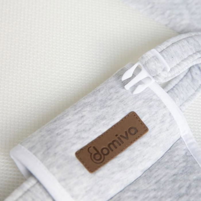 Domiva Plan incliné 3D Wave - Blanc - 70 x 140 cm