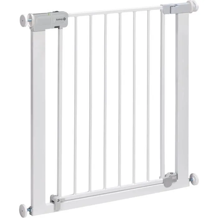 Safety 1st Barrière de sécurité enfant 73-80cm, Blanc, Métal, Fermeture Auto Close, 4 points de pression - Protège escalier et portes Safety 1st Barrière de sécurité enfant 73-80cm, Blanc, Métal, Fermeture Auto Close, 4 points de pression - Protège escalier et portes